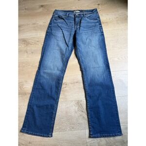 EUC Mens Reclaim BUCKLE regular straight‎ jeans stretch size 31x32